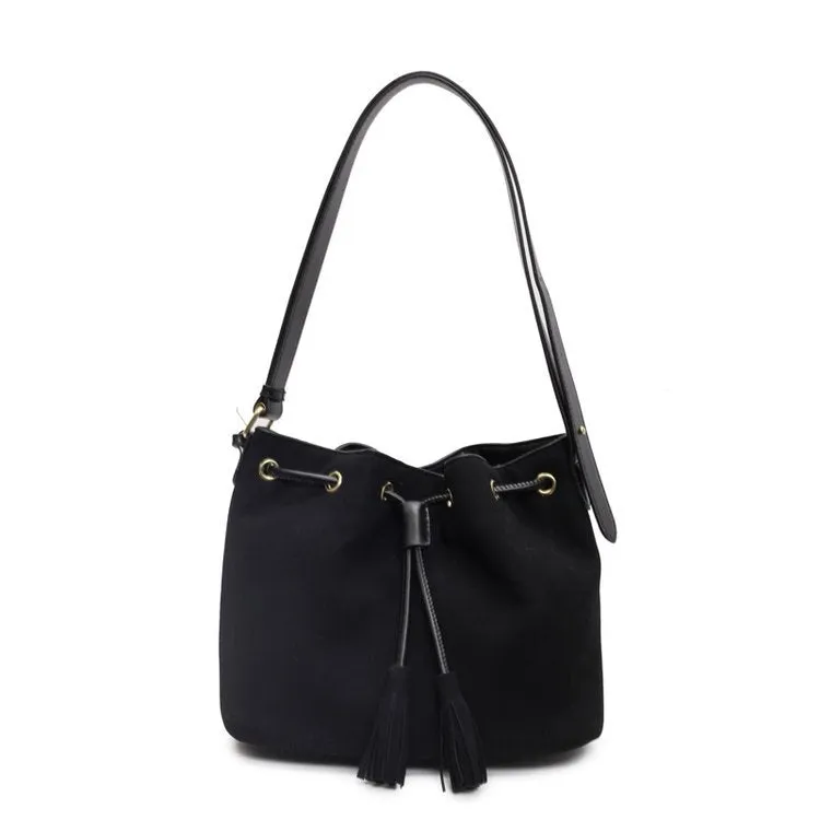 Bucket Bag with Tassel