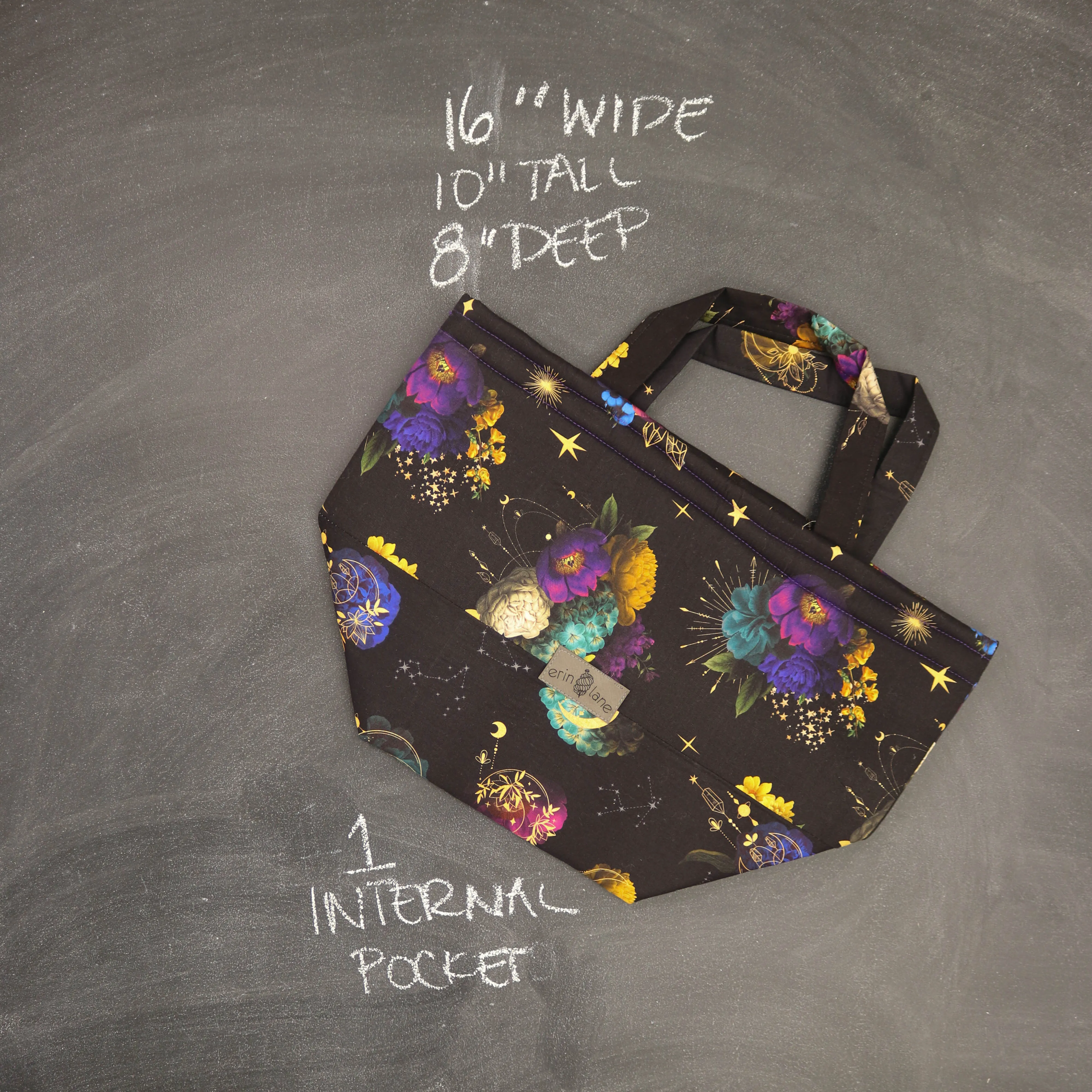 Bucket Tote Bag in Illuminated Caravaggio