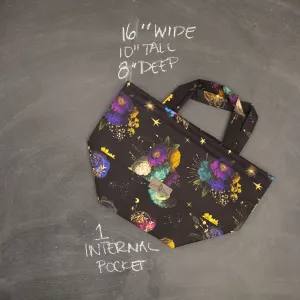 Bucket Tote Bag in Illuminated Caravaggio
