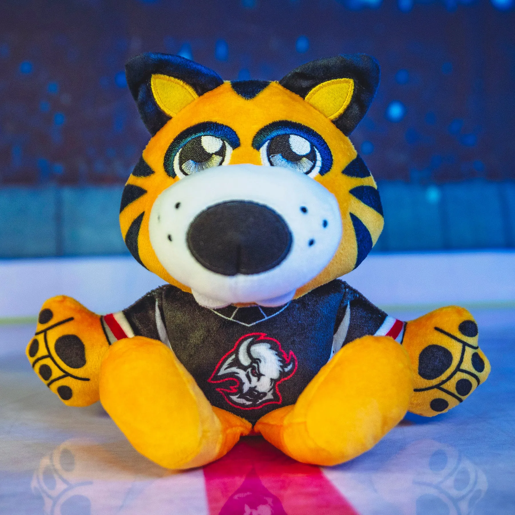 Buffalo Sabres Sabretooth 8" Kuricha Mascot Plush (Goat's Head Uniform)