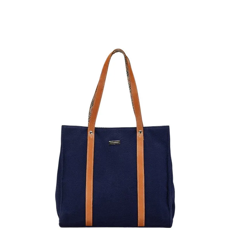 Burberry Nova Check Canvas Tote Bag