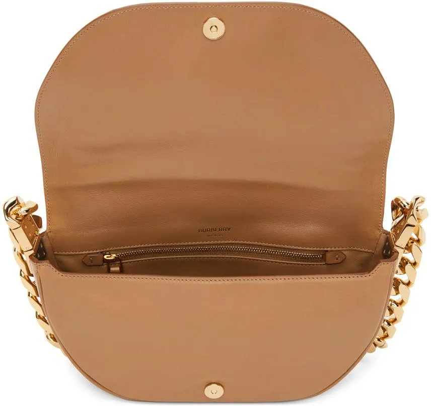 Burberry Tan Small Olympia Chain Bag