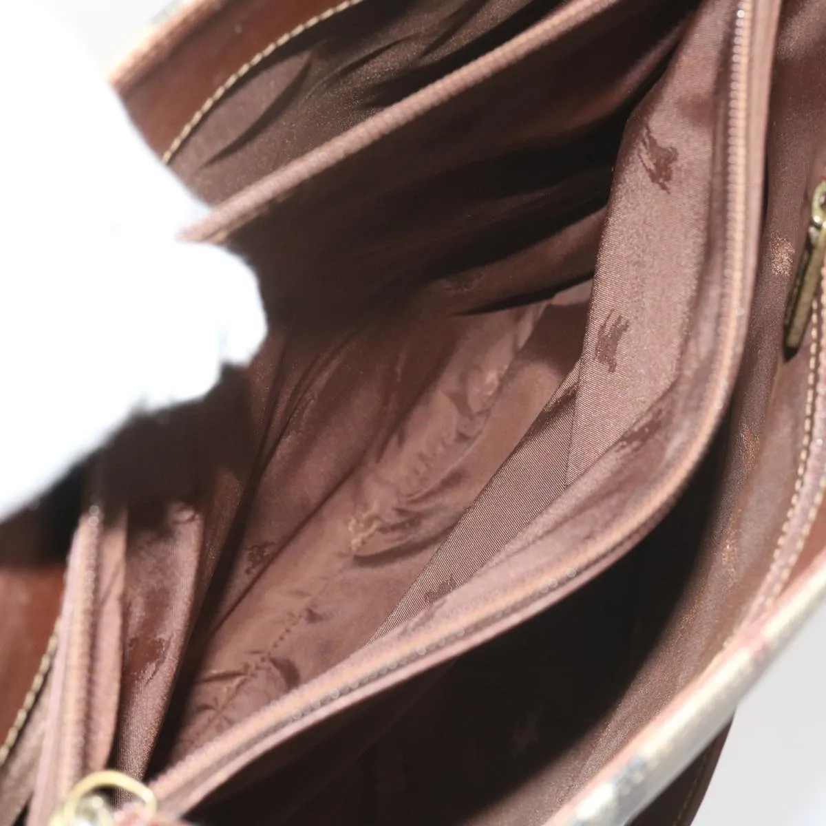 BURBERRYSs Nova Check Tote Bag PVC Leather Beige  60590