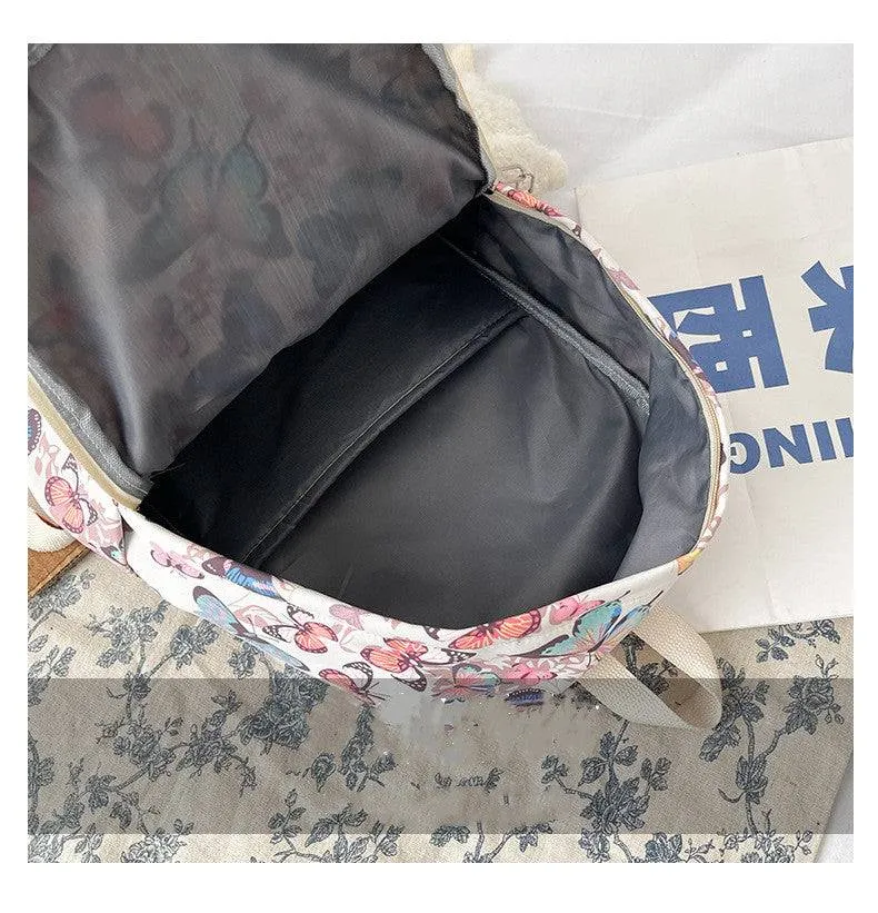 Butterfly Blossom Korean Backpack - GlamzLife
