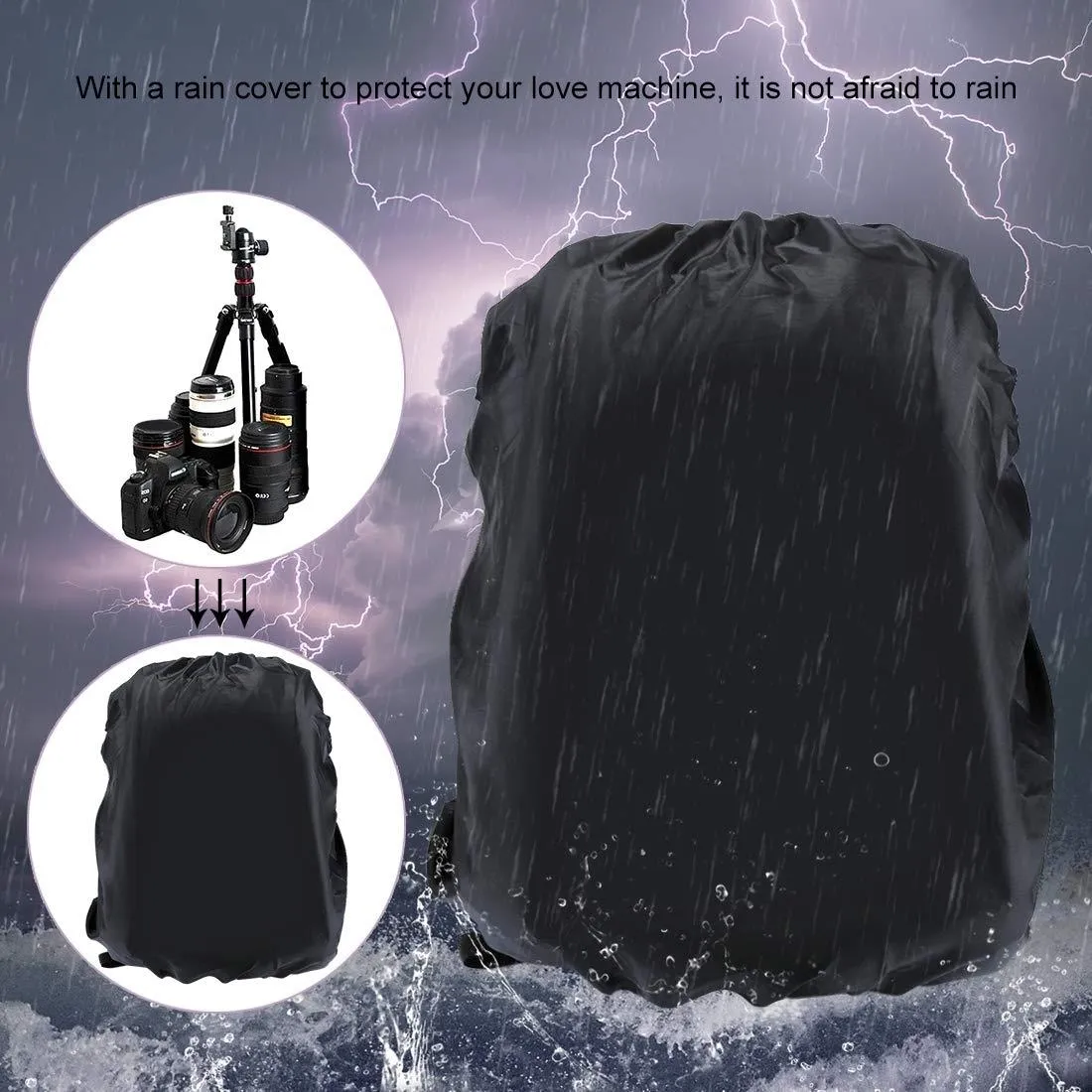 Camera Backpack for Travel with Charging Port