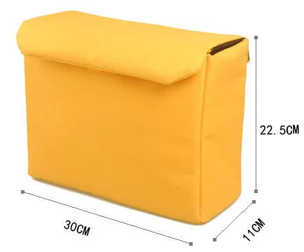 Camera Insert Bag can fit one camera body with attached lens and one extra lens 407