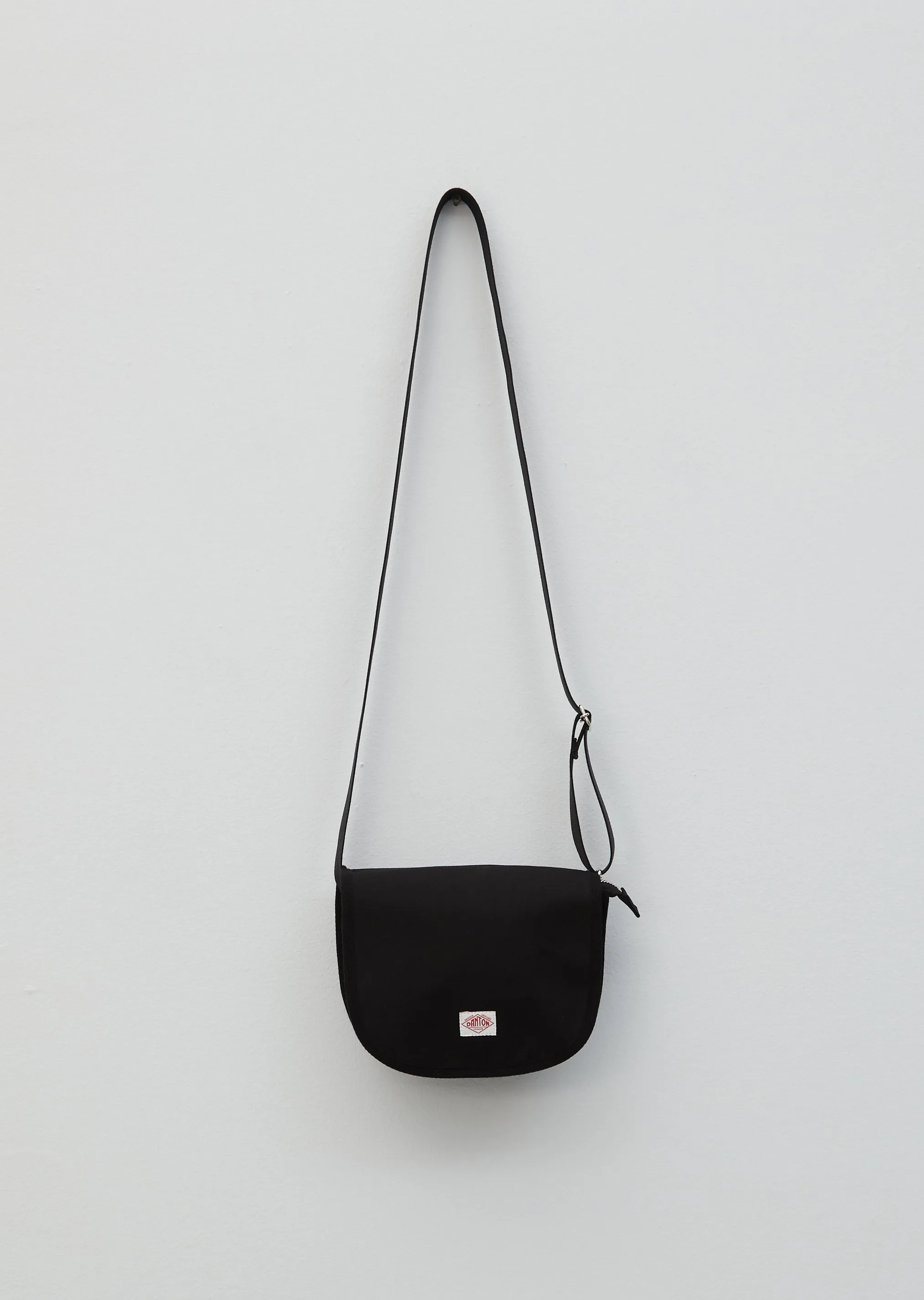 Canvas Crossbody Bag — Black