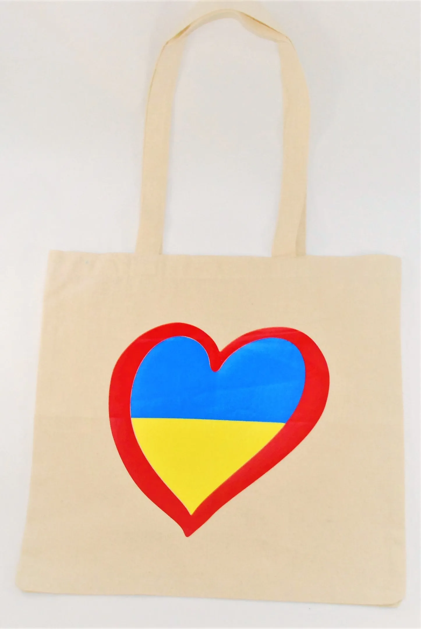 Canvas Tote Bag "Ukie heart"