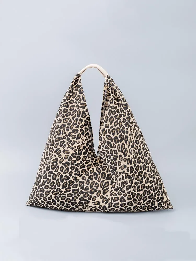 Canvas Triangle Bag - Printed