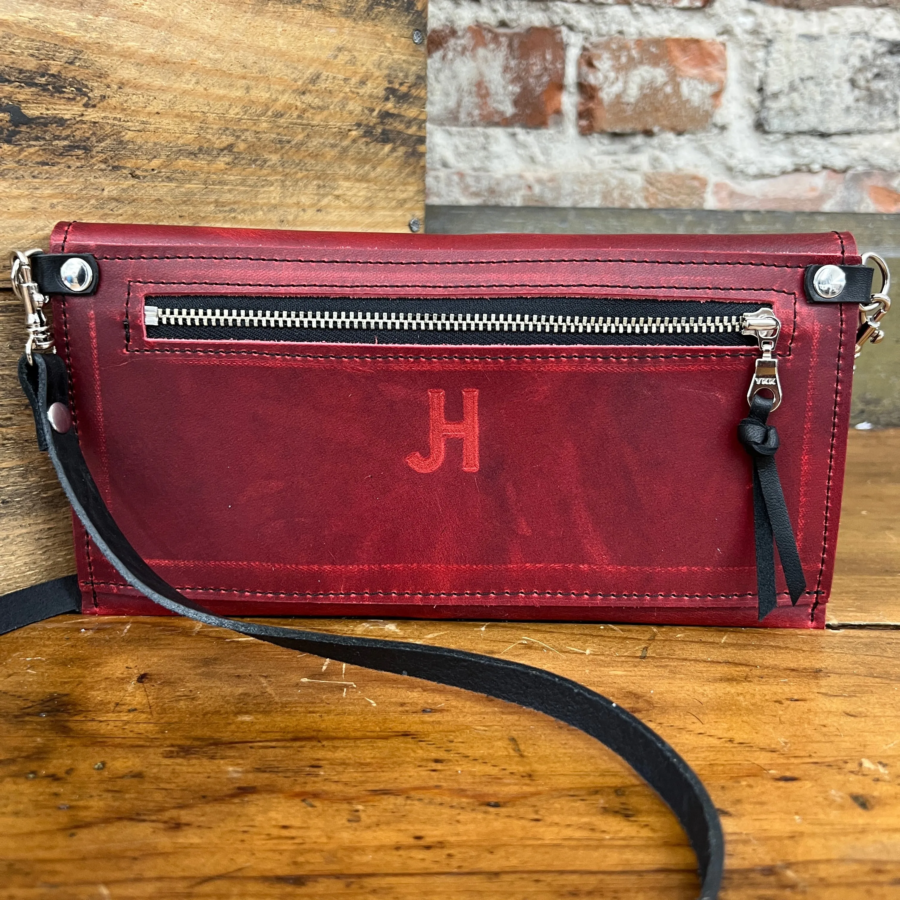 Carly Clutch - Charger Red