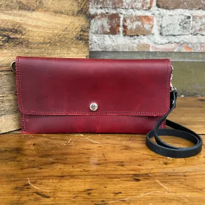 Carly Clutch - Charger Red
