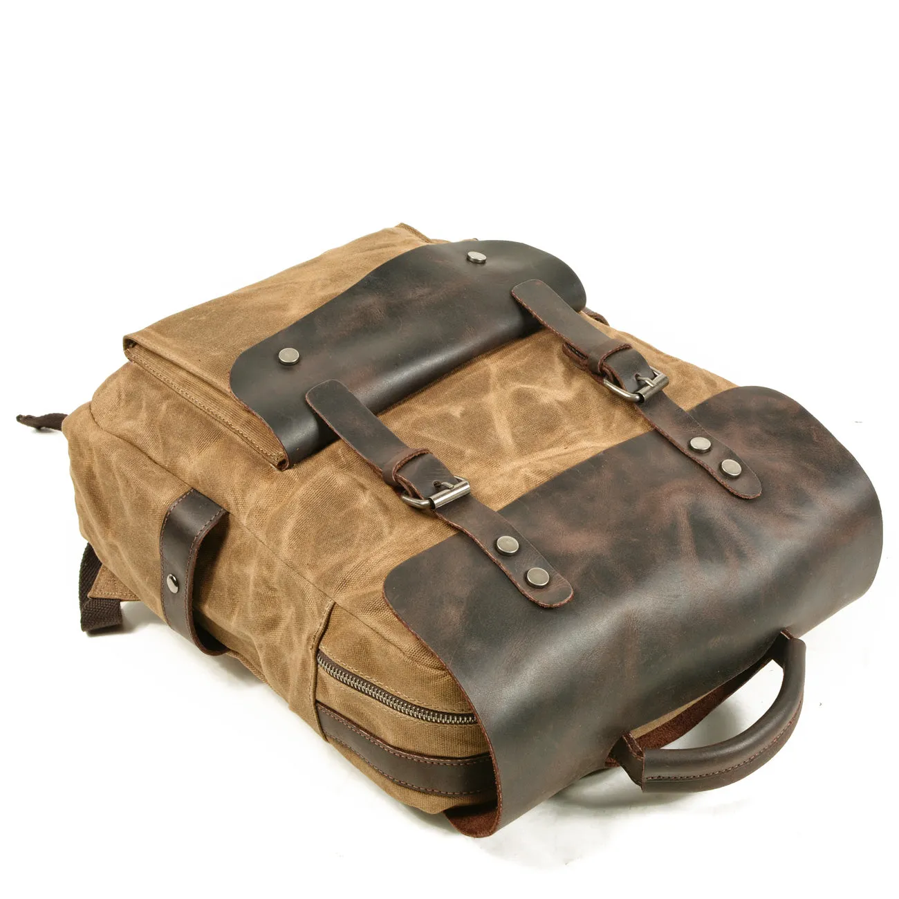 Carter Waxed Canvas Waterproof Backpack