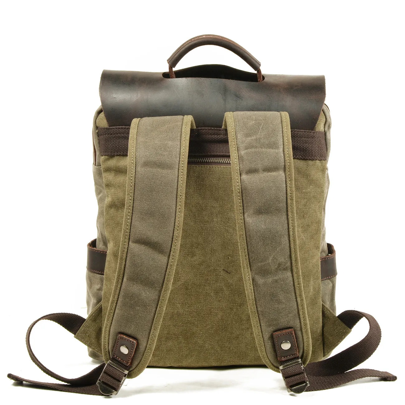 Carter Waxed Canvas Waterproof Backpack