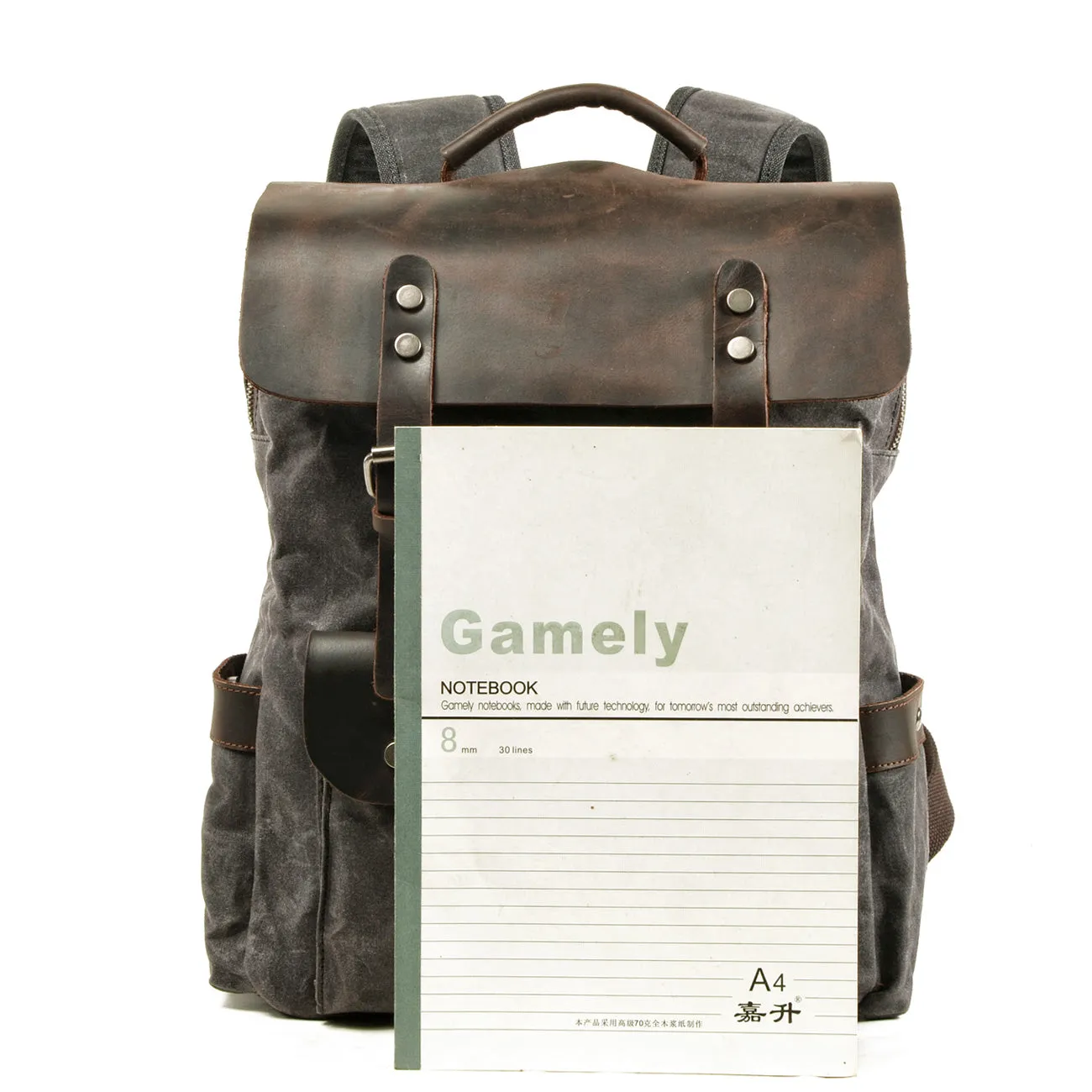 Carter Waxed Canvas Waterproof Backpack
