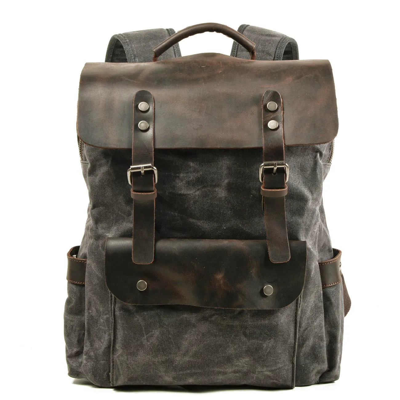 Carter Waxed Canvas Waterproof Backpack