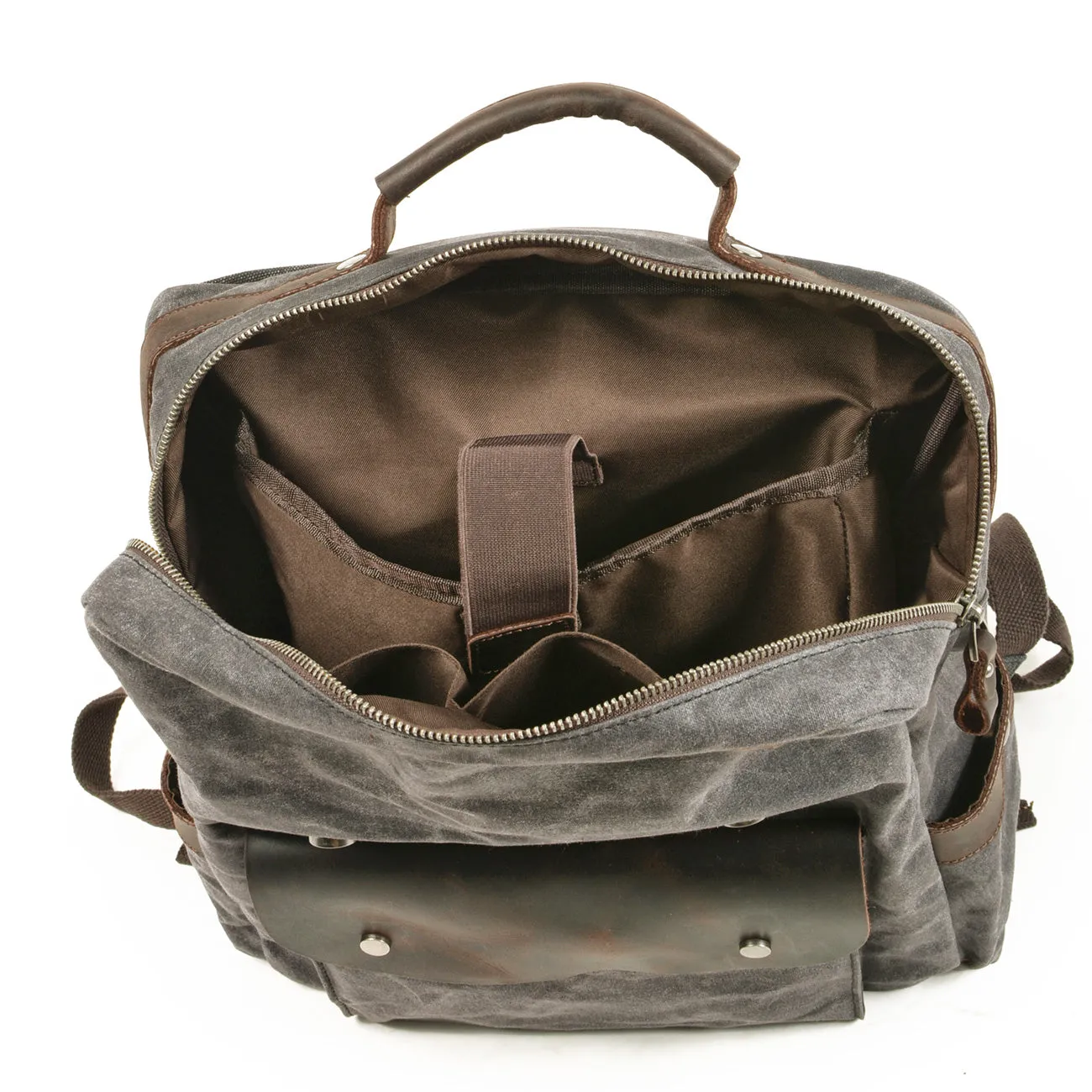 Carter Waxed Canvas Waterproof Backpack