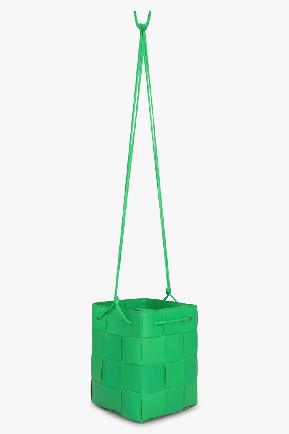 CASSETTE MINI BUCKET BAG | PARAKEET/GOLD