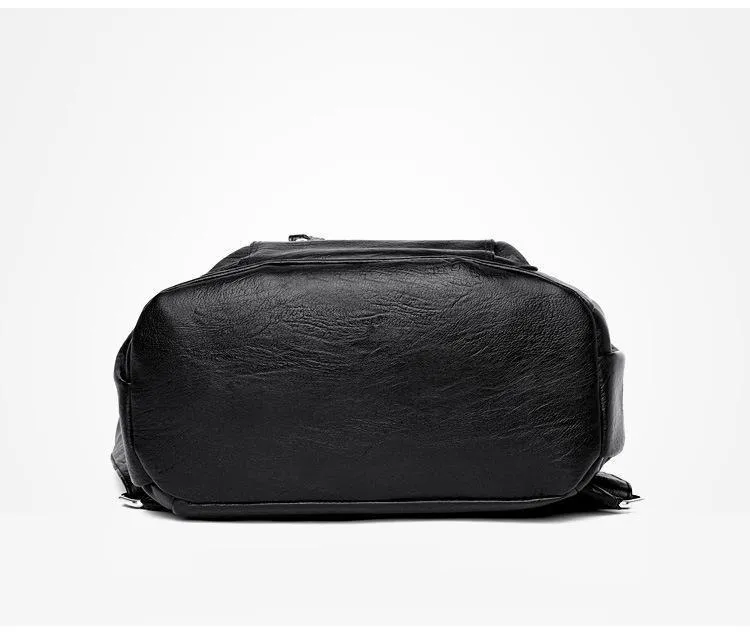 Casual Large Capacity Soft Backpack Vintage High Quality School Backpacks