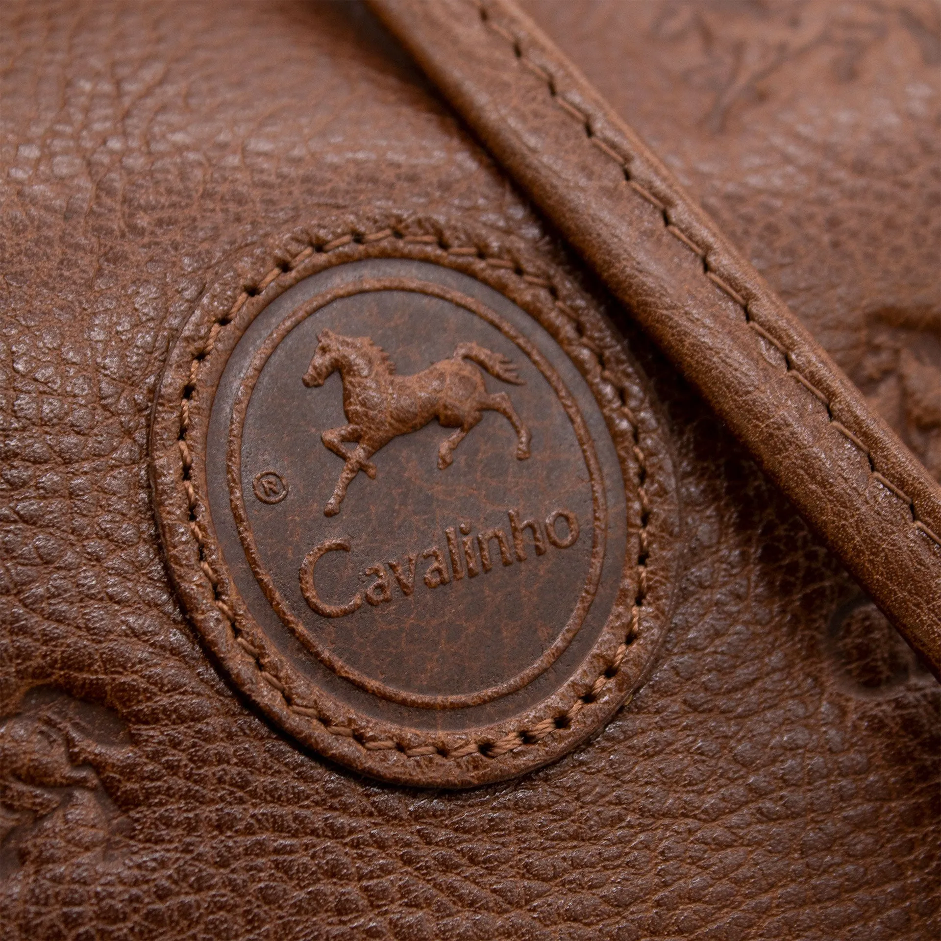 Cavalo Lusitano Leather Bucket Bag