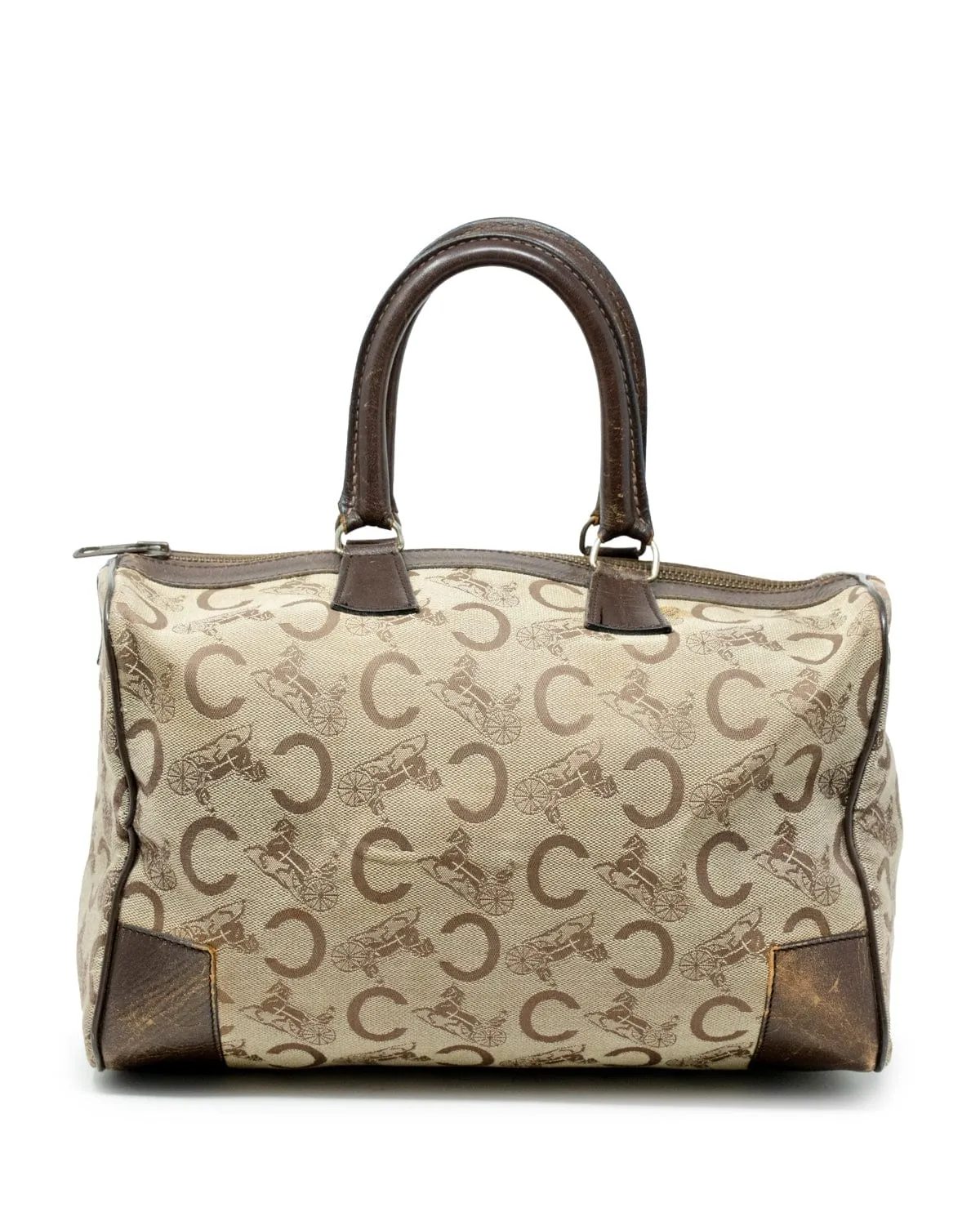 Celine vintage canvas boston bag ASL3307