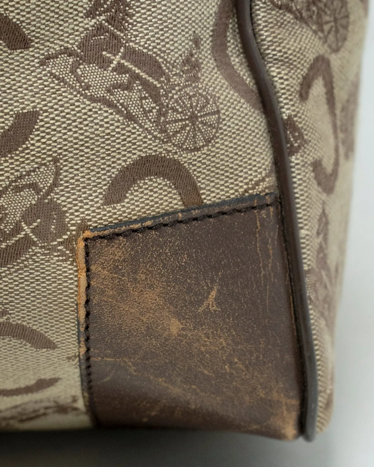 Celine vintage canvas boston bag ASL3307