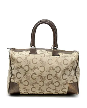 Celine vintage canvas boston bag ASL3307