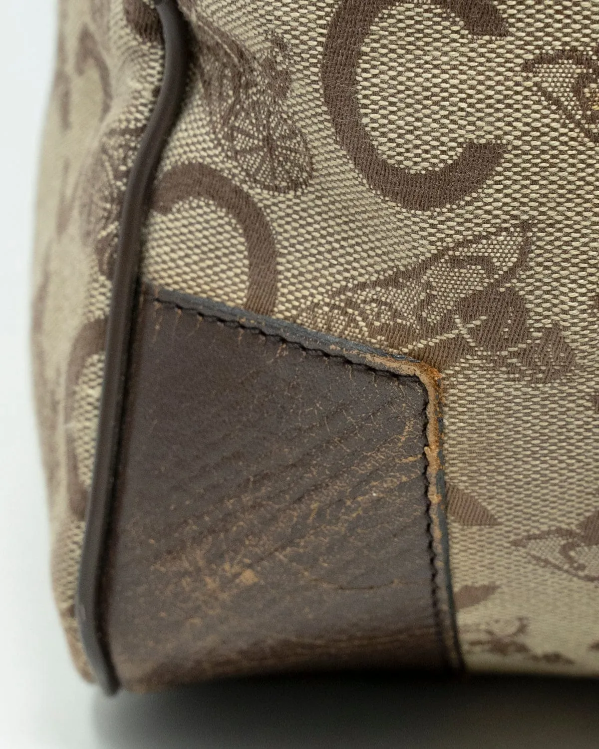 Celine vintage canvas boston bag ASL3307