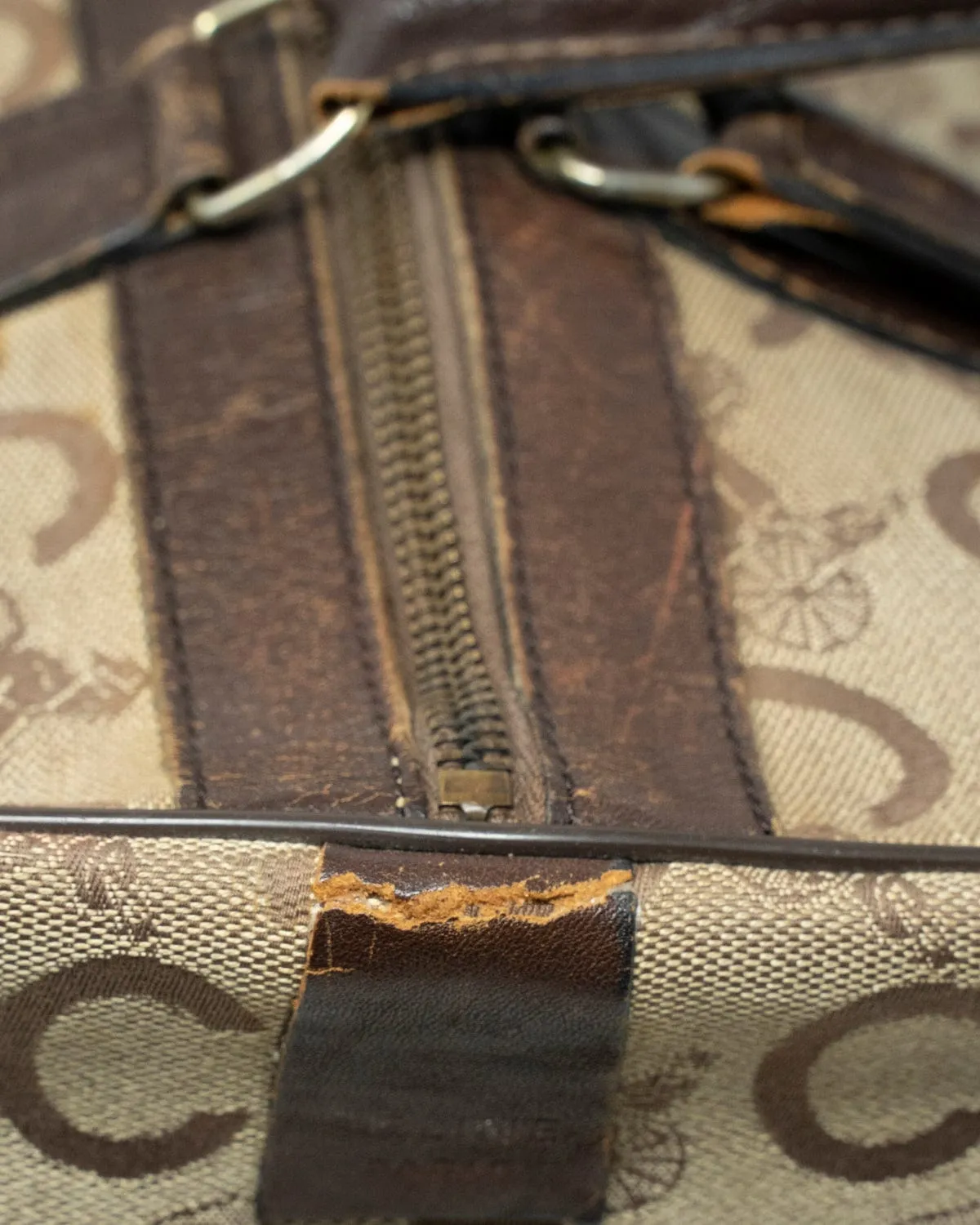 Celine vintage canvas boston bag ASL3307