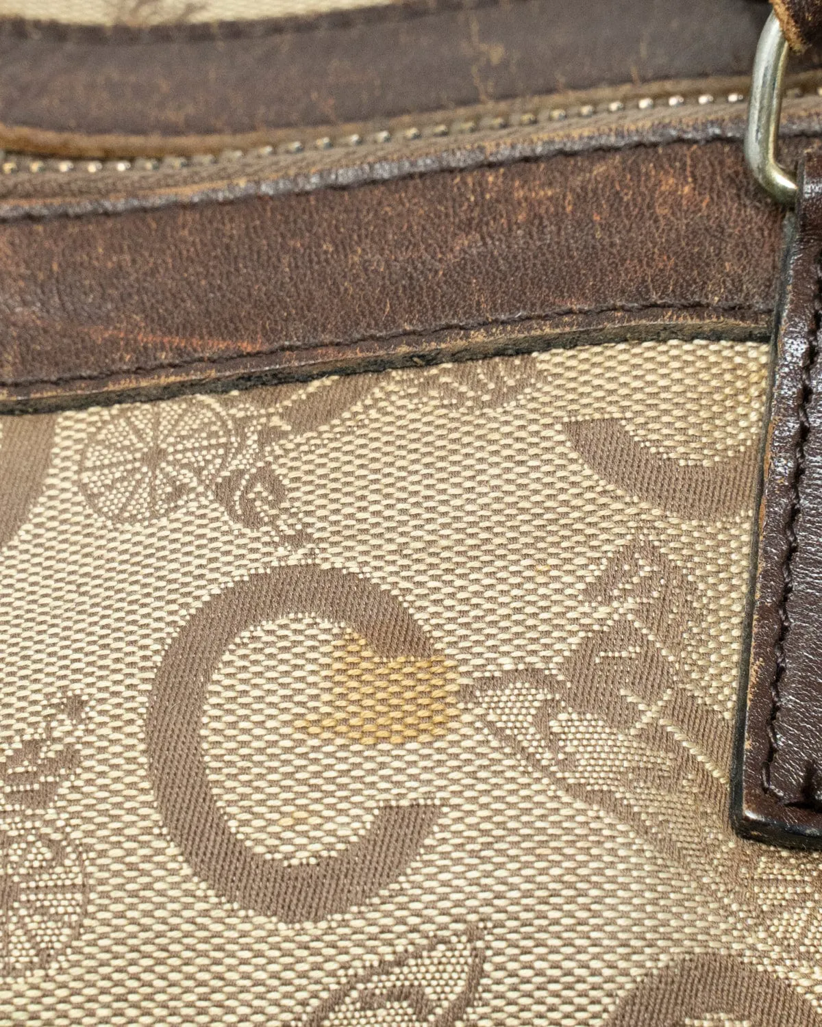 Celine vintage canvas boston bag ASL3307