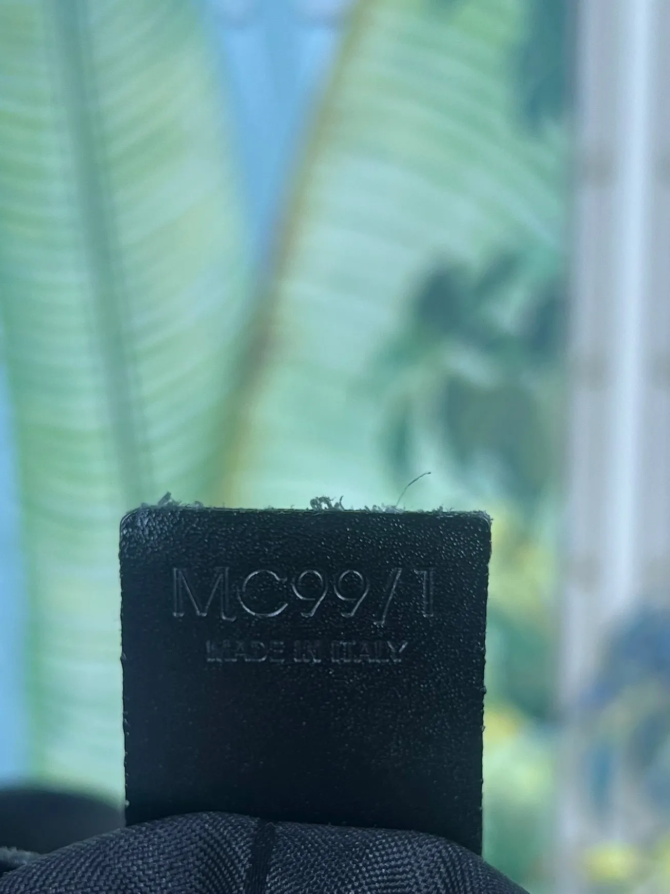 Celine vintage triumph black bucket bag