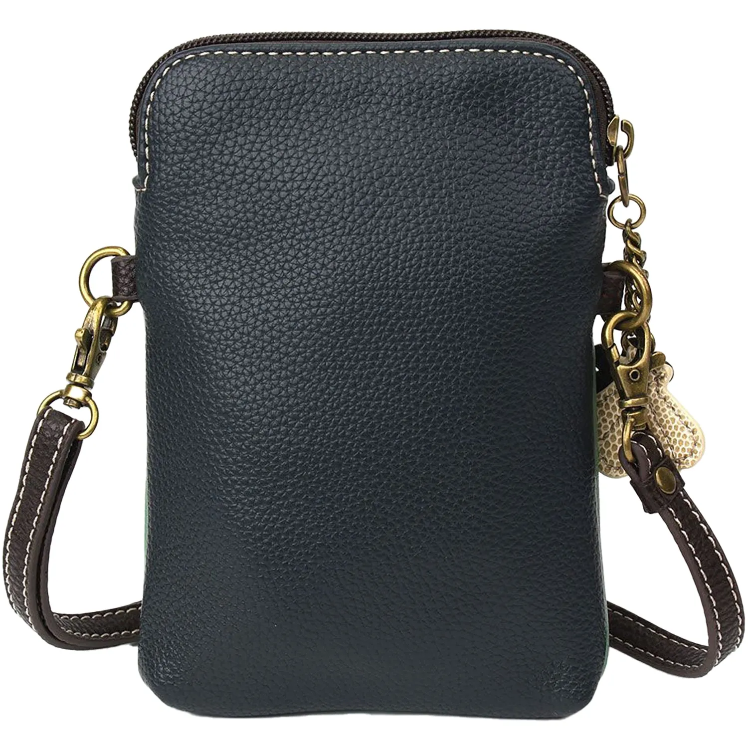 Chala Mermaid Tail Dazzled Cellphone Crossbody Teal Synthetic