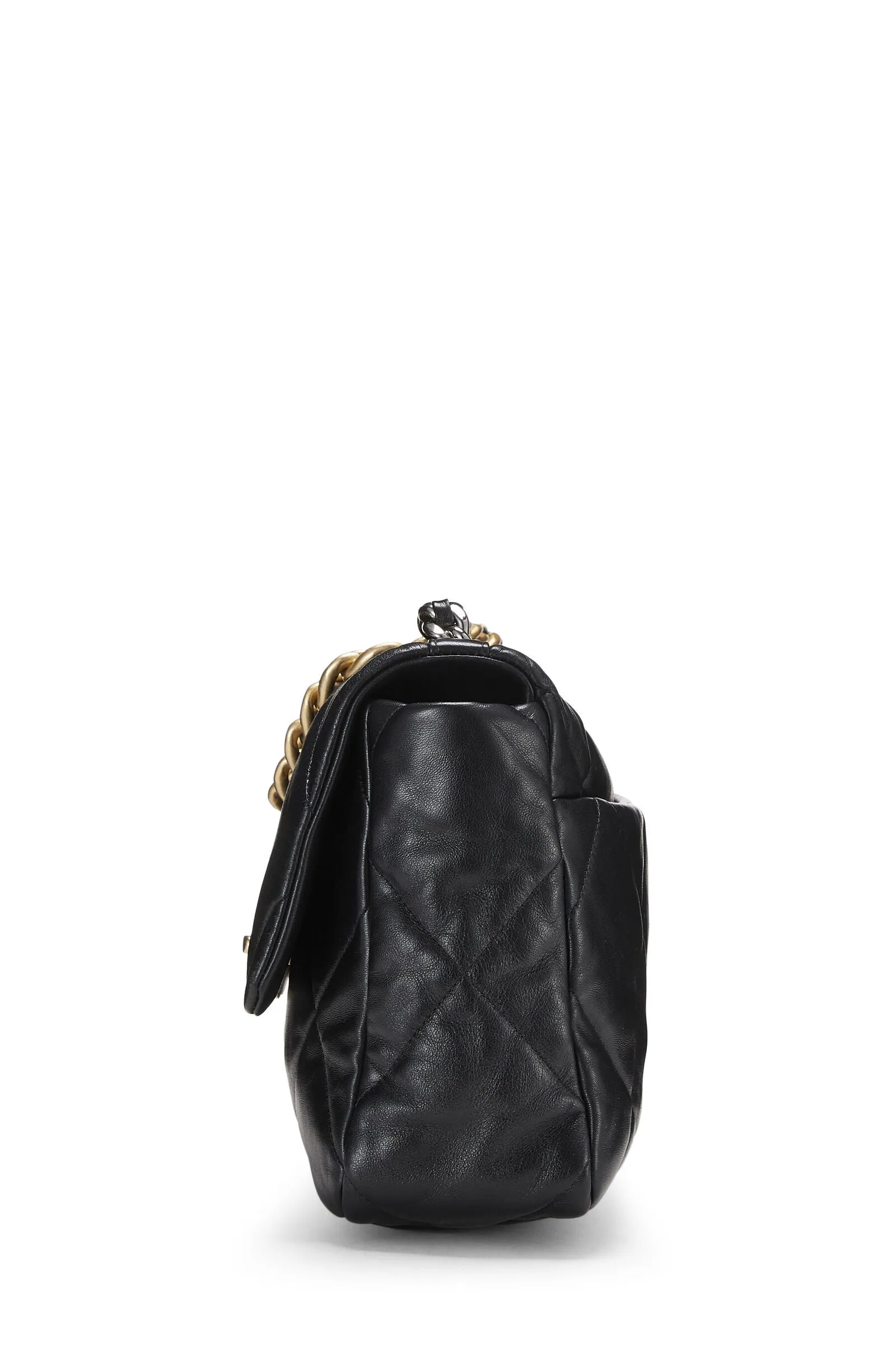 CHANEL 19 QUILTED LAMBSKIN LARGE FLAP BAG