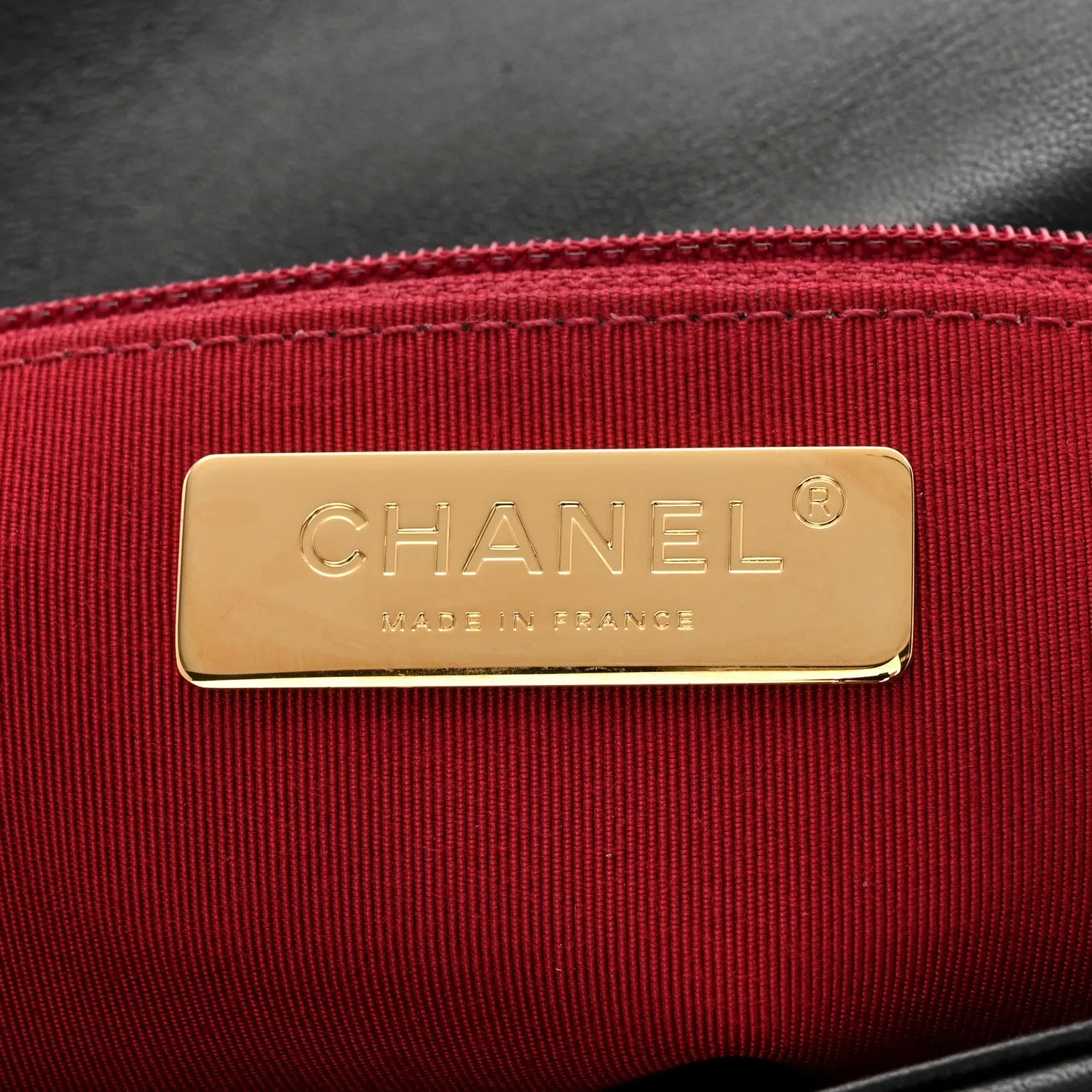 CHANEL 19 QUILTED LAMBSKIN LARGE FLAP BAG