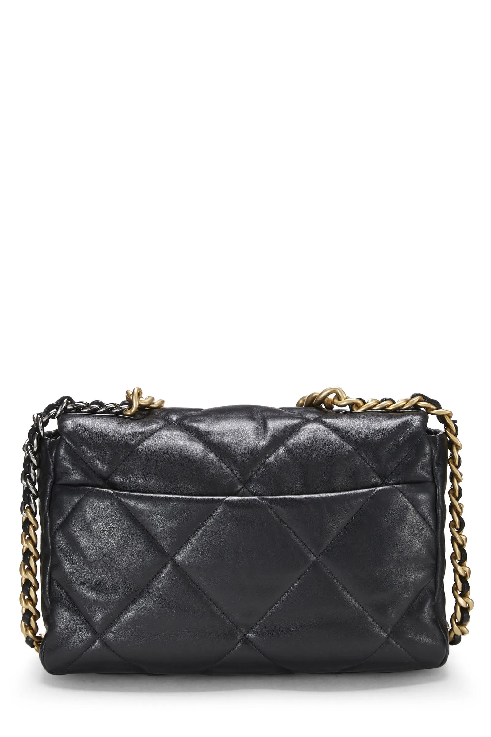 CHANEL 19 QUILTED LAMBSKIN LARGE FLAP BAG