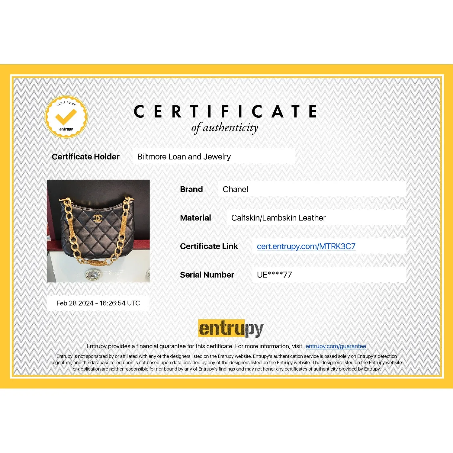 Chanel 23A Lambskin Quilted CC Chain Hobo Black