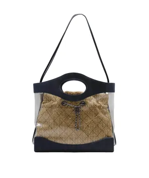 CHANEL 31 PVC & RAFFIA TOTE BAG RJC4444