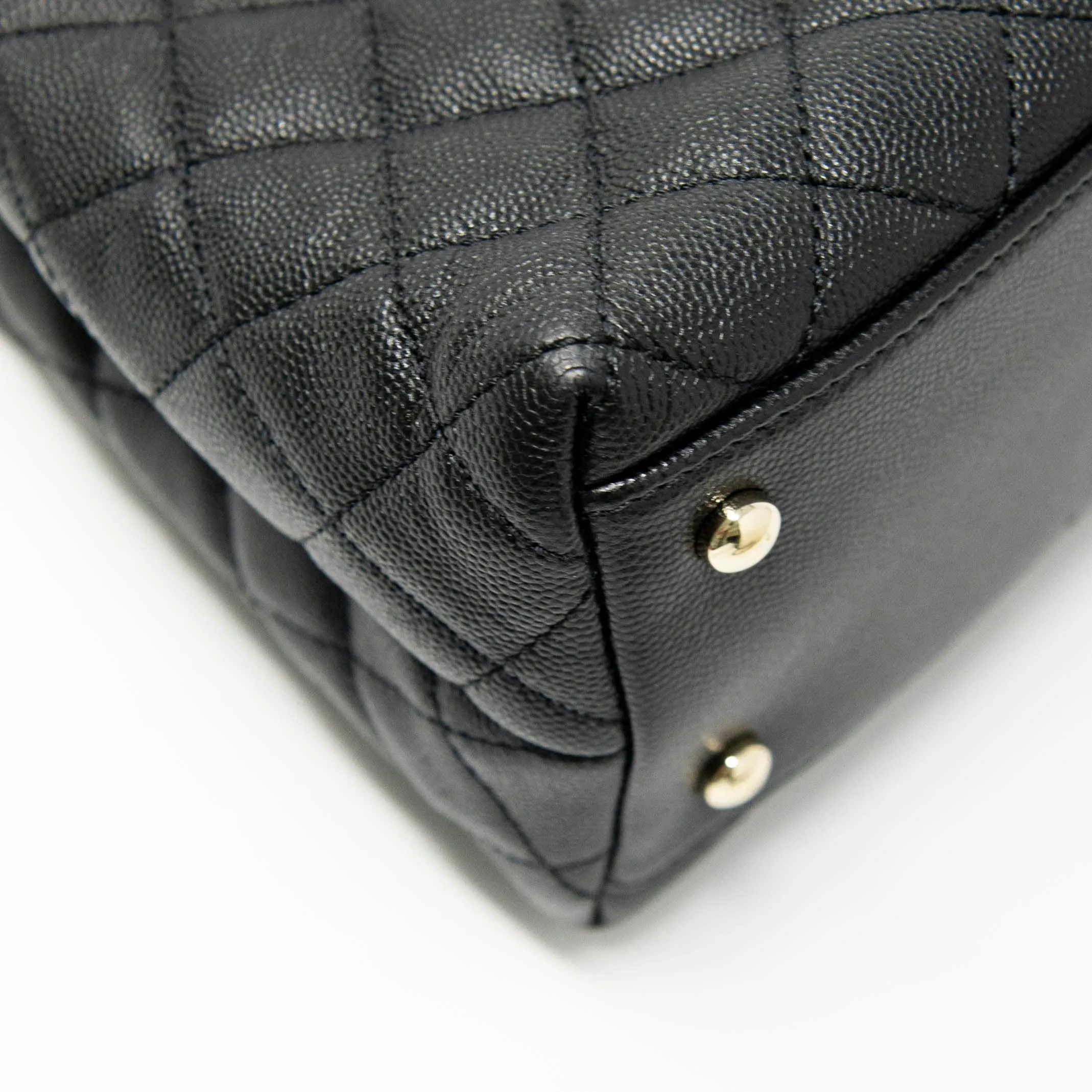 Chanel Black Medium Coco Handle