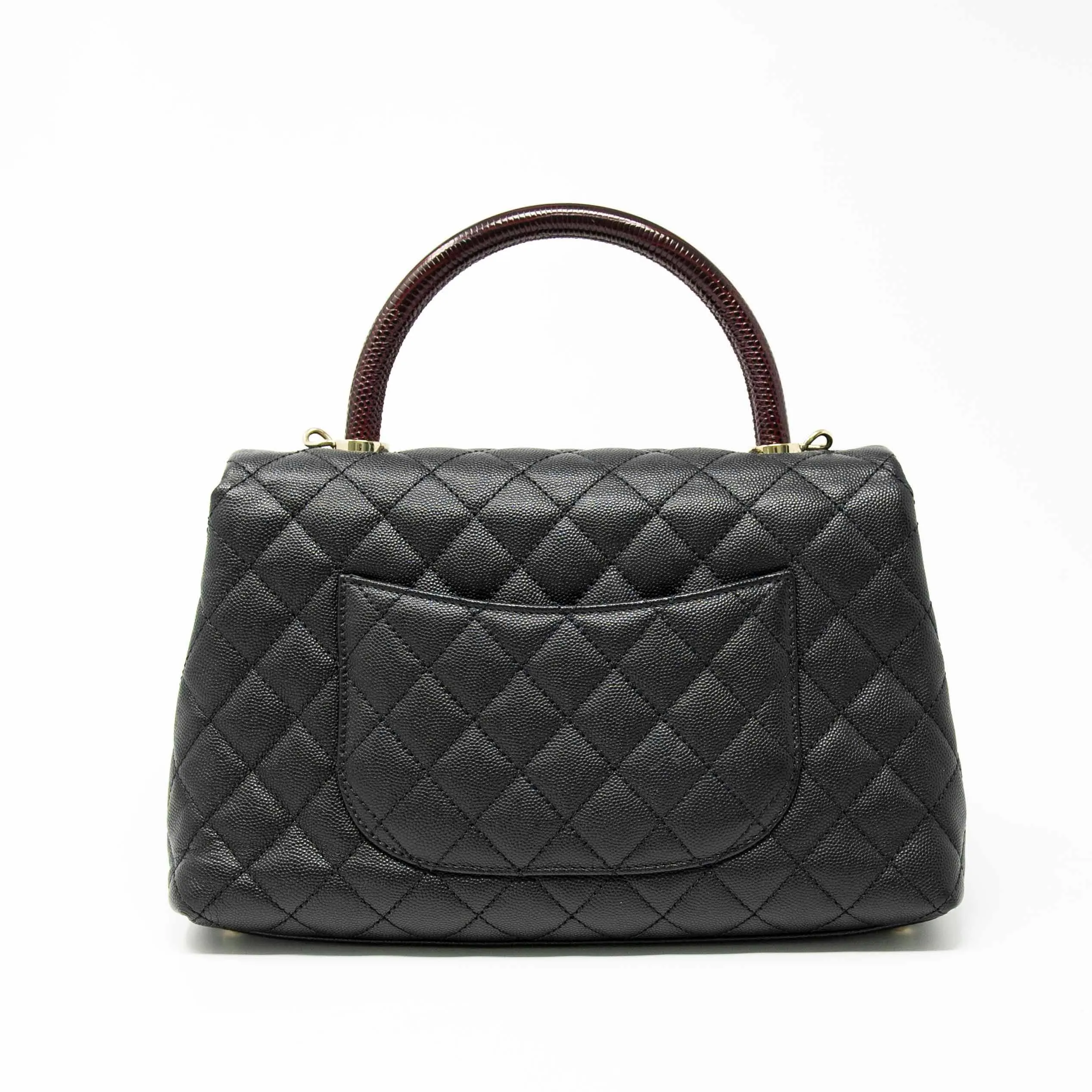 Chanel Black Medium Coco Handle