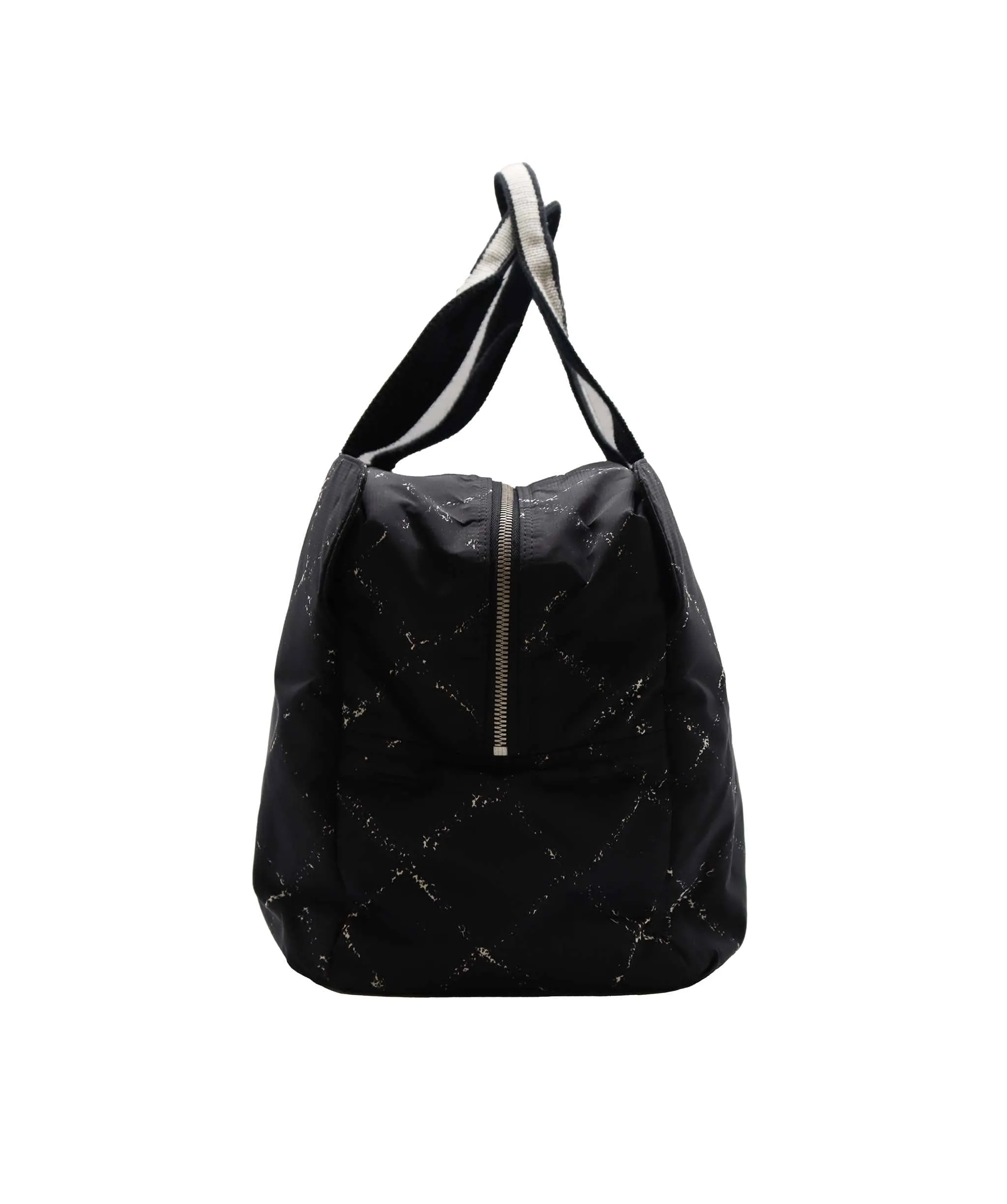 Chanel Black Nylon Travel Tote Bag AGC2038