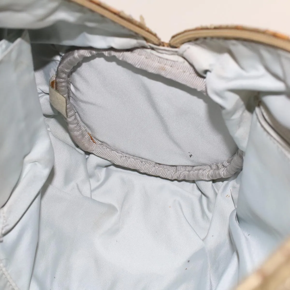 CHANEL Boston Bag Patent leather Gold Tone CC  yb278
