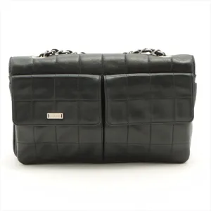 Chanel Brown Canvas 2.55 shoulder bag