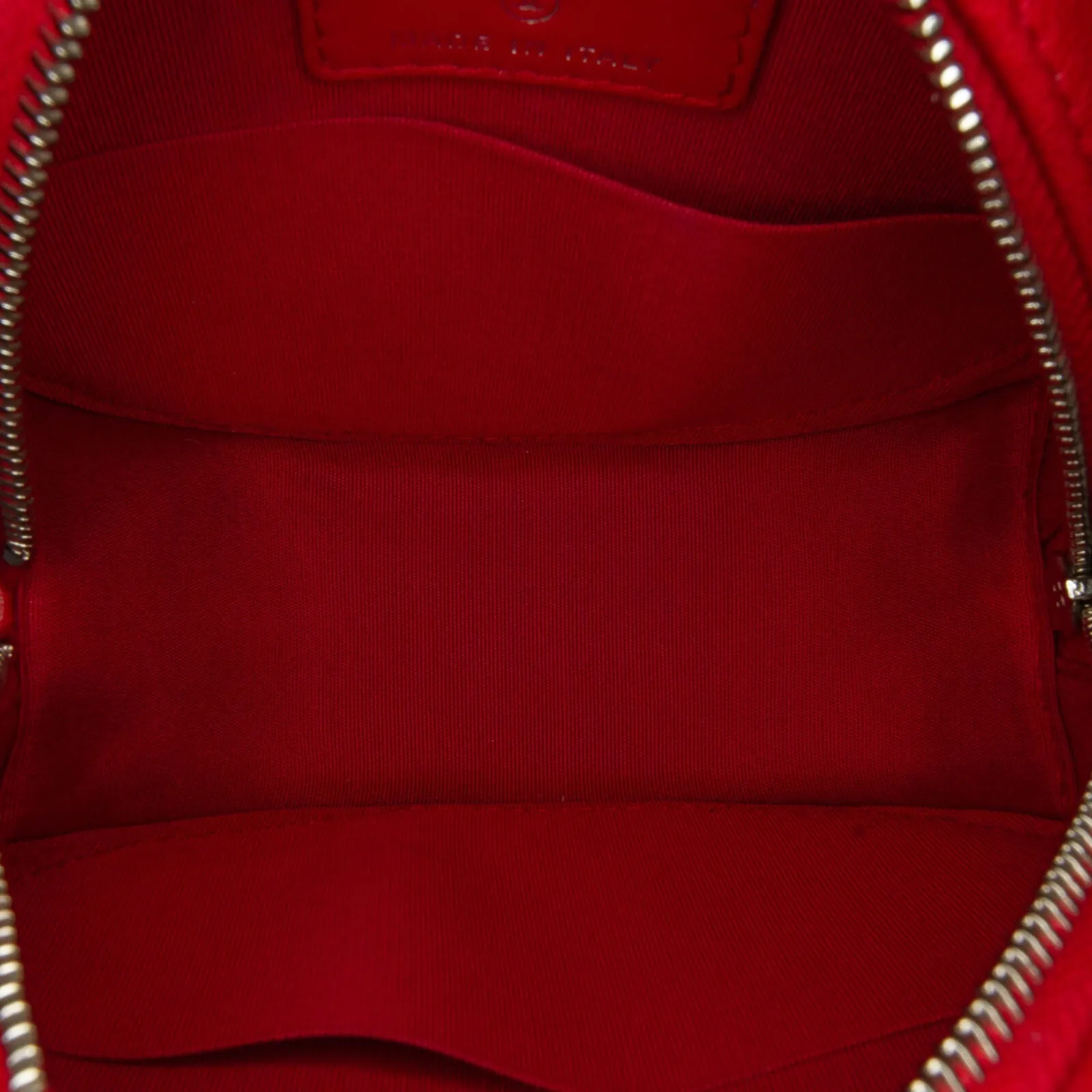 Chanel Camellia Round Crossbody Red