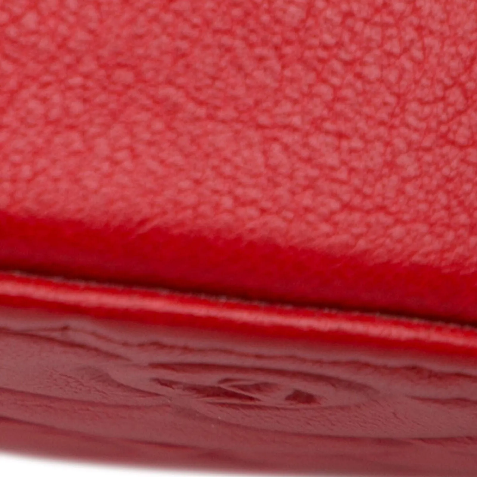 Chanel Camellia Round Crossbody Red
