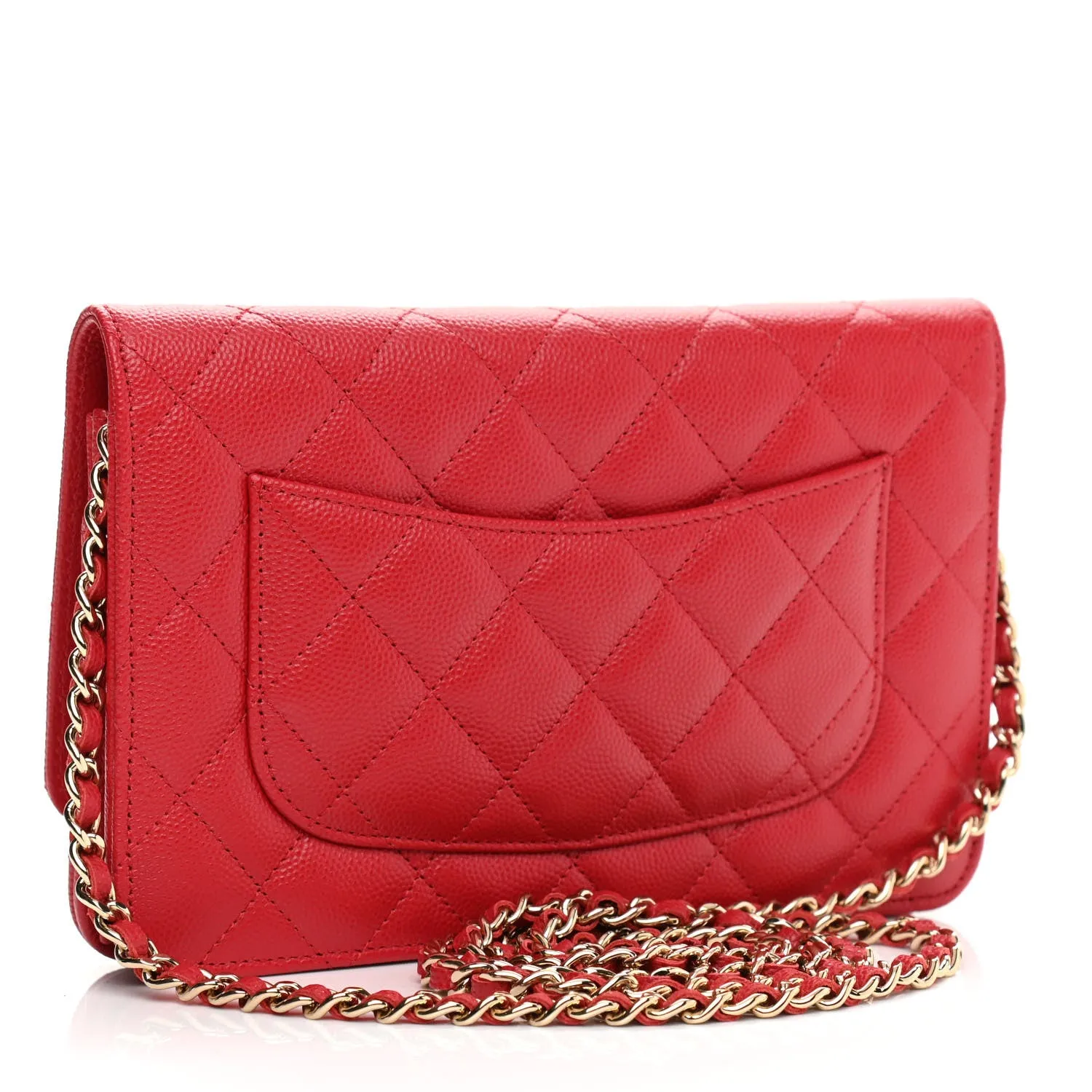 CHANEL CAVIAR QUILTED LEATHER WOC