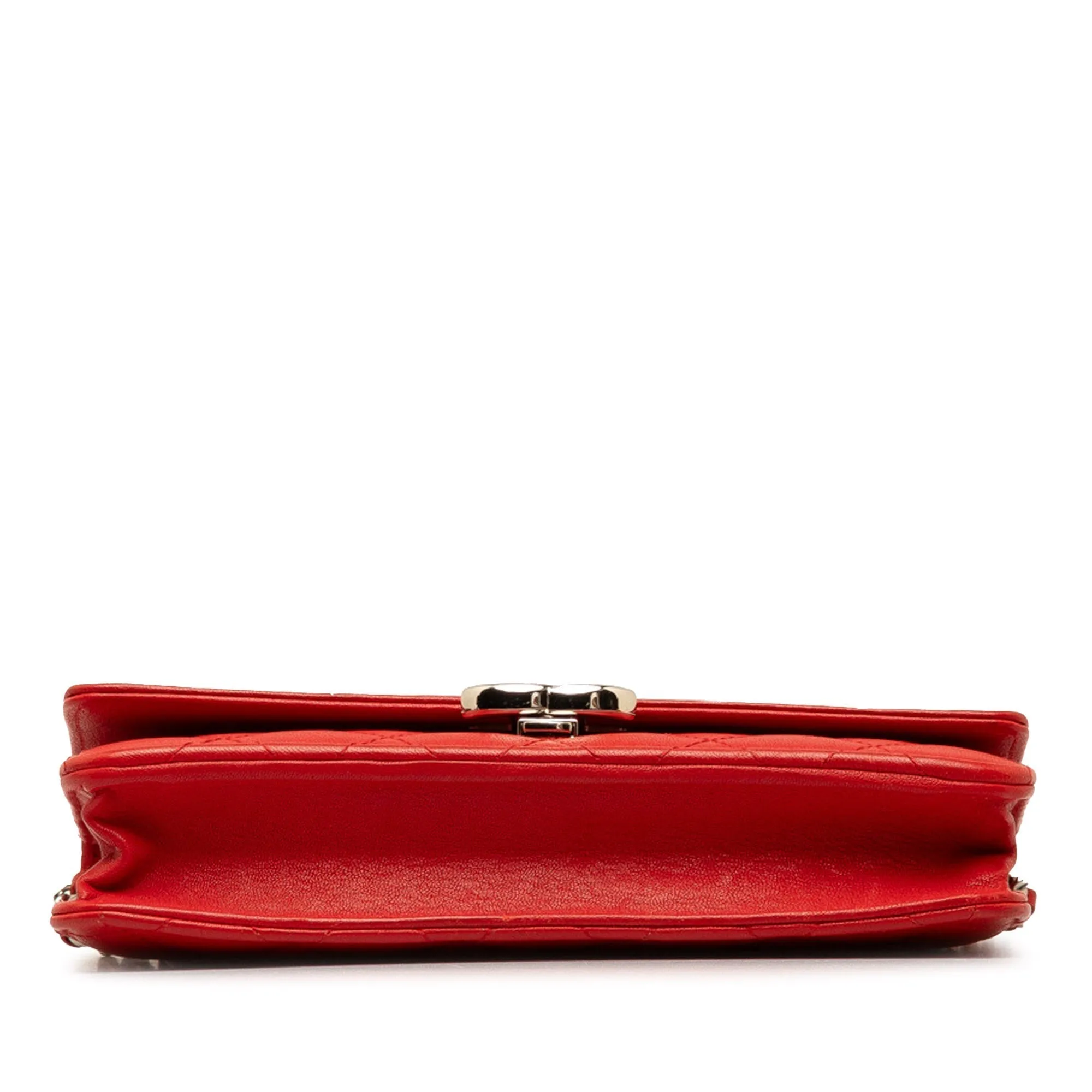 Chanel CC Lambskin Wallet on Chain Crossbody Bag