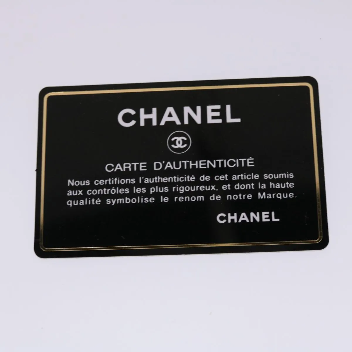 Chanel Chain Boston Bag Leather White CC  bs6591