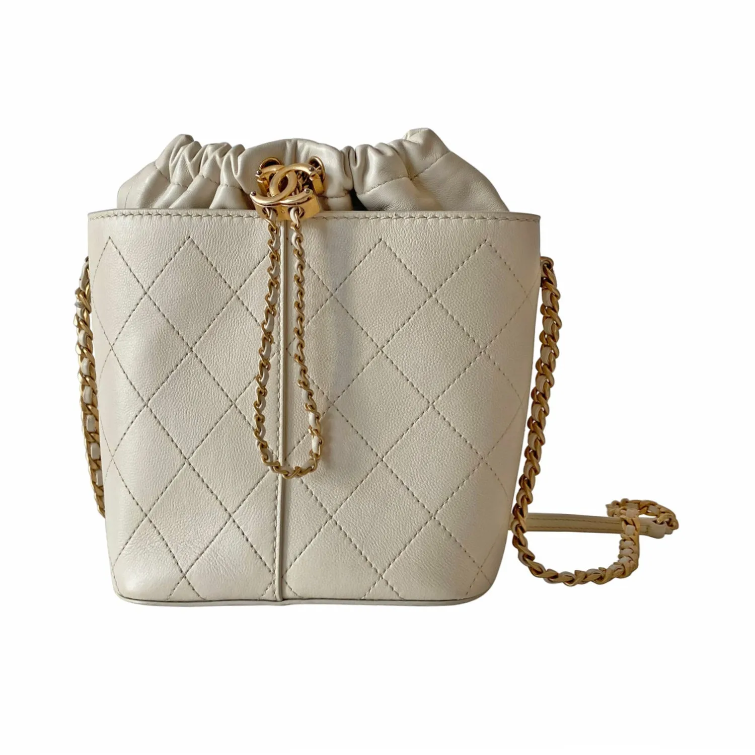 Chanel Drawstring Bucket Bag