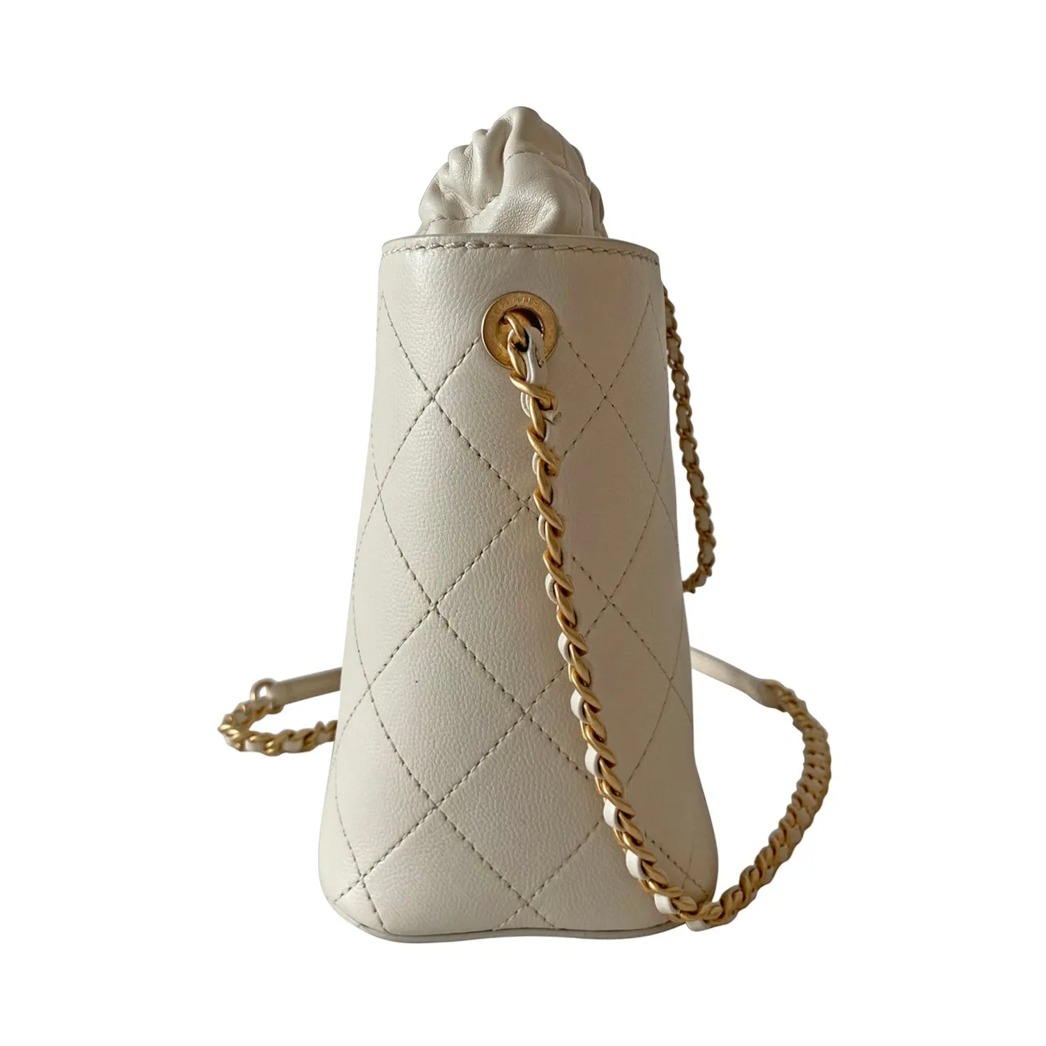 Chanel Drawstring Bucket Bag