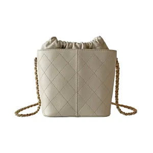 Chanel Drawstring Bucket Bag