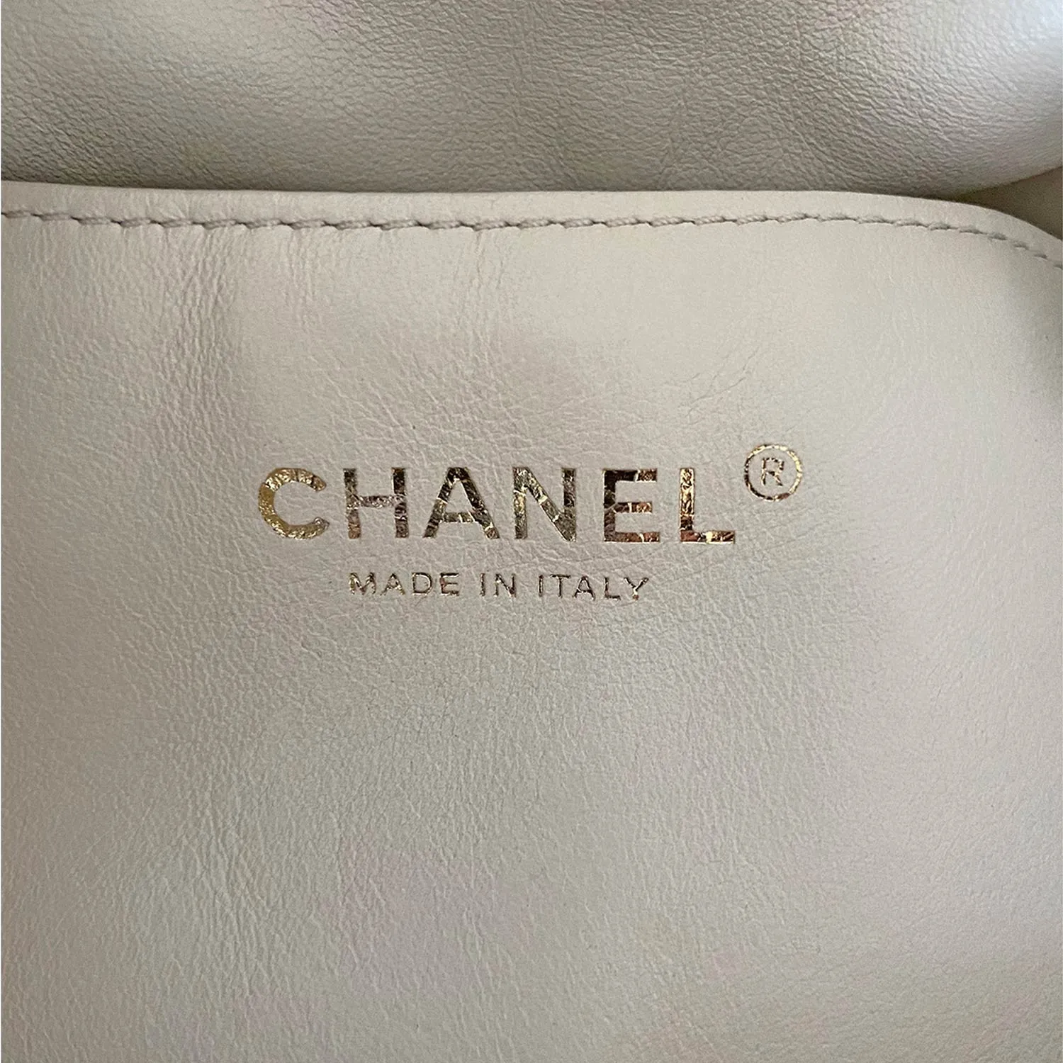 Chanel Drawstring Bucket Bag